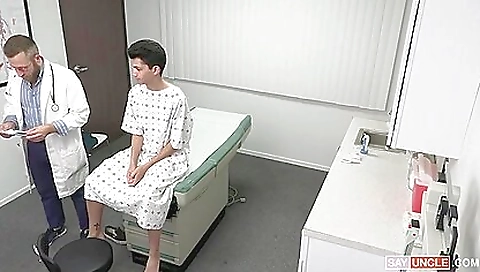 Skinny Twink Gets A Deep Anal Exam